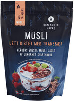 Müsli med tranebær