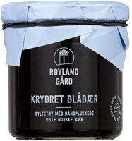 Blåbærsyltetøy Krydret 160g Røyland
