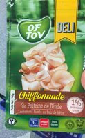 Chiffonade de poitrine de dinde