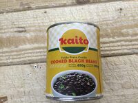 Kaito Feijão preto Black Beans - coooked 850g