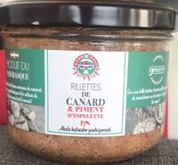 Rillettes de Canard & Piment d’Espelette