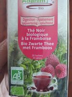 Thé noir Bio à la framboise