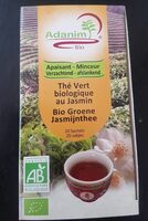 Thé vert biologique au jasmin