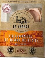 Chiffonawe de blanc de dinde