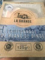 Chiffonade De Blanc de Dinde