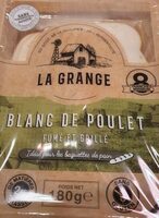 Blanc de poulet fumé et grillé