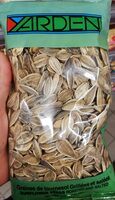 Grains de tournesol grillées et salées