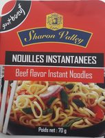 Beef flavor instant noodles