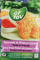 Batonnets de Dinde au Sesame