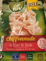 Chiffonnade de blanc de dinde