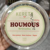 Houmous au Sriracha