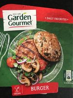 Burger vegan garden gourmet