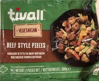 Vegetarian beef style pieces