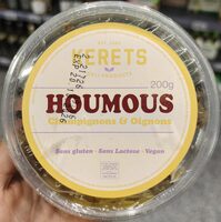 Houmous champignons et oignons