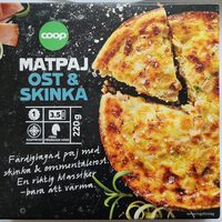 Matpaj med ost & skinka
