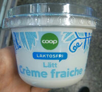Laktosfri lätt crème fraîche
