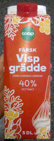 Färsk vispgrädde