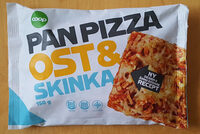 Pan Pizza Ost & Skinka