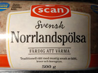 Svensk Norrlandspölsa