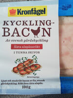 Kycklingbacon