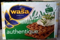 Authentique - Pain croustillant au seigle