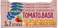 Sandwich cheese tomato&basil 120g, int