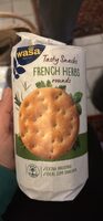 Tasty snacks french herbs rounds