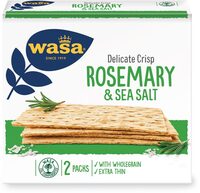 Wasa delicate crisp rosemary 190g we
