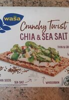 Crunchy twist Chia & Sea salt