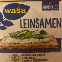 Knäckebrot Leinsamen