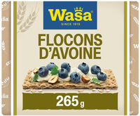 Wasa tartine croustillante sensation aux flocons d'avoine & touche de sel 265g