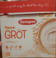 Semper Mild havregrød fra 6 mdr.