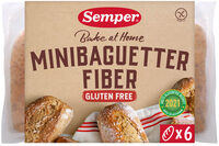 Minibaguette sans gluten