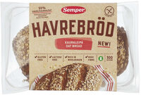 Wholegrain bread with oats