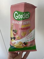 Crunch hearts banana & strawberry