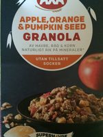 Axa 475G Granola Apple, Orange & Pumpkin Seed