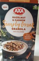 Granola hazelnut & cashew