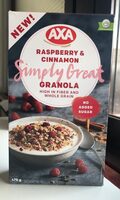 Rasperry and Cinnamon Simply Great Granola