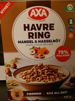 Havre Ring Mandel & Hasselnøtt