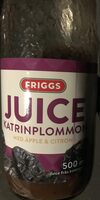 Juice katrinplommon med äpple & citron