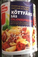 Köttfärssås Italieninspirerad