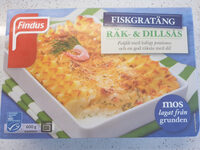 Fiskgratäng Räk- & Dillsås