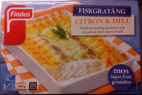 Findus Fiskgratäng Citron & Dill