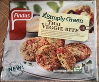 Findus Simply Green Thai Veggie Bite