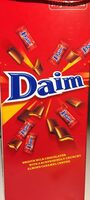 Daim mini chocolate pieces milk with caramel