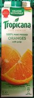 100% Pure Pressed Oranges With Pulp