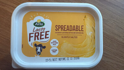 LactoFREE spreadable butter