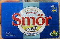 Smör laktosfti