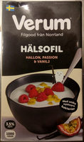 Verum Hälsofil Hallon, passion & vanilj