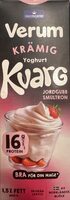 Krämig Yoghurt Kvarg Jordgubb Smultron